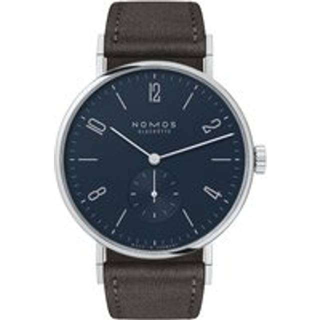 Nomos Glashutte Tangente 38 Midnight Blue Steel Back