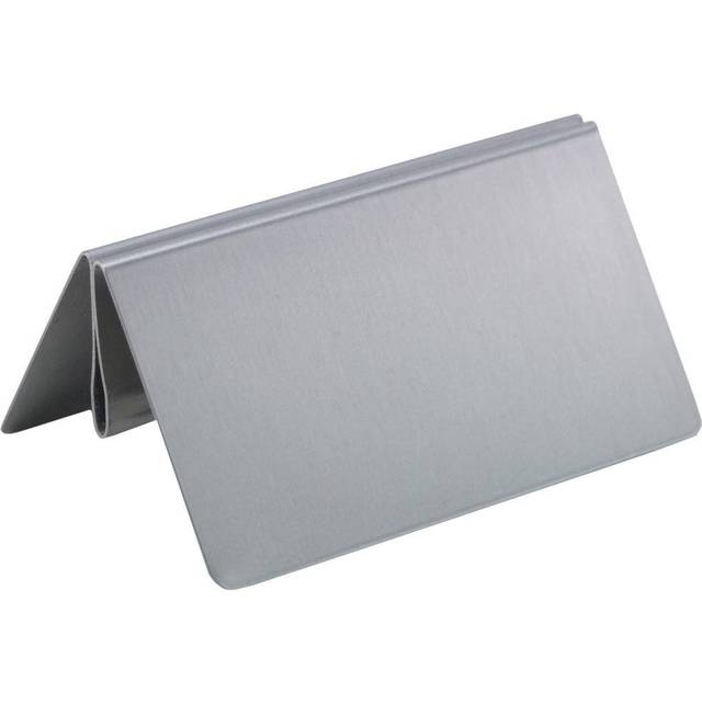 Deflecto 794261 Prospekthållare Rostfritt stål 1 st (B x H x D) 100 x 50 x 58 mm