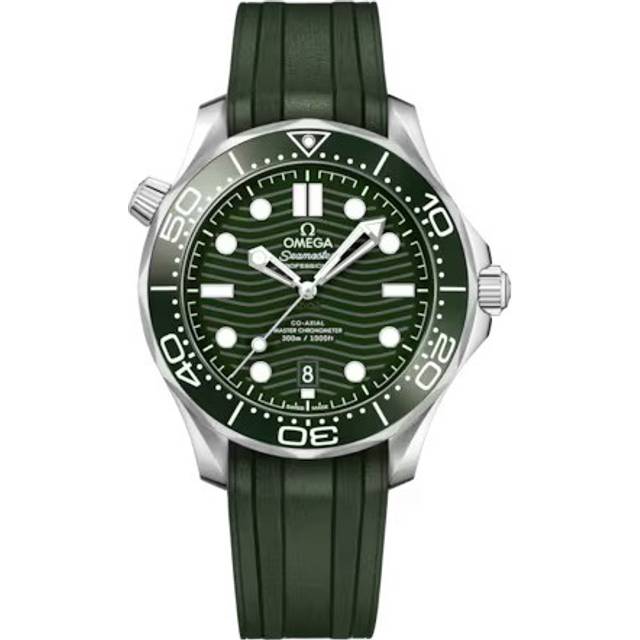 Seamaster Diver 300m Co-Axial Master Chronometer 42mm Mens Watch Green