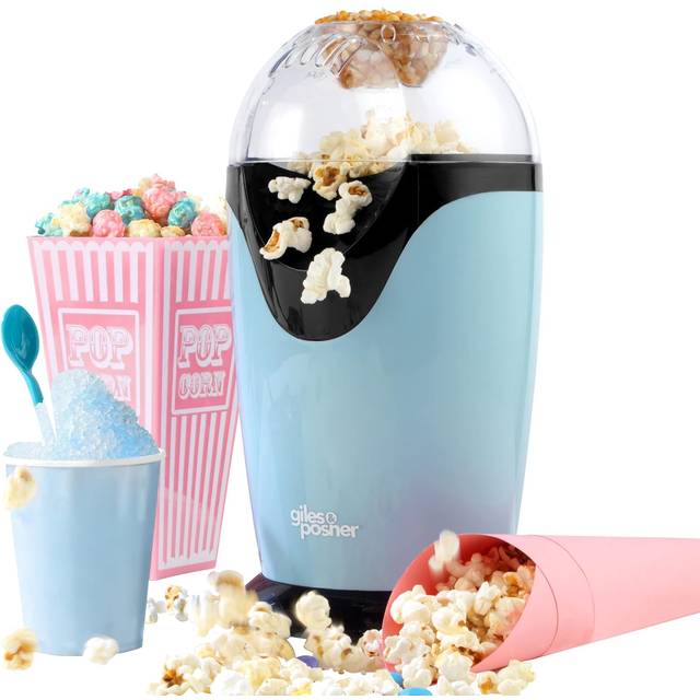 Giles & Posner G&p Popcorn Maker Sorbet-blue, Blue