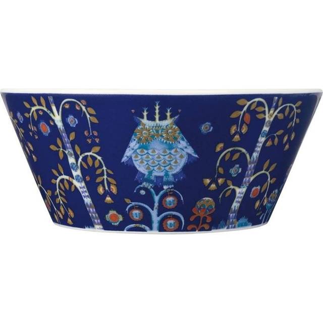 iittala - Taika Bowl 0.6l - blau/ornament/H x Ø 11.6x15cm (7.1 x &#8960;15.3cm)