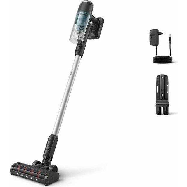 Philips 3000 Series XC3031 - Dammsugare - skaft/handhållen (2-i-1) - utan påse - sladdlös - dimgrå
