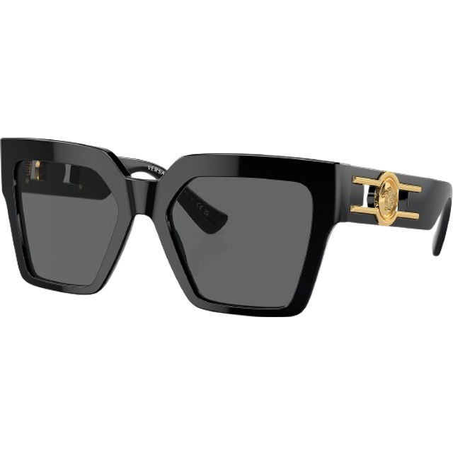 Versace Dark Grey Butterfly Ladies Sunglasses VE4458 GB1/87 54 (Dimension: 7.0000x4.0000x3.0000 inches)