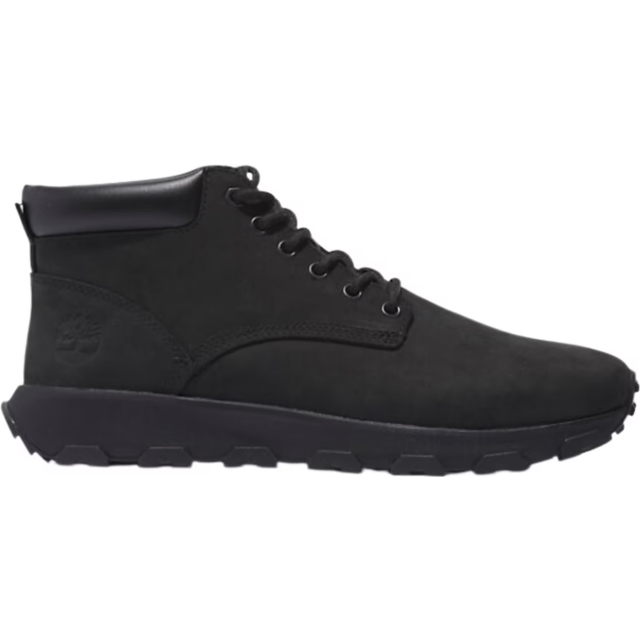 Timberland - Winsor Park Mid Lace-Up Trainer for Men in Black, Man, Black, Size: 7.5