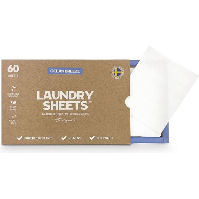 Laundry Sheets Ocean Breeze 60-pack - Multi