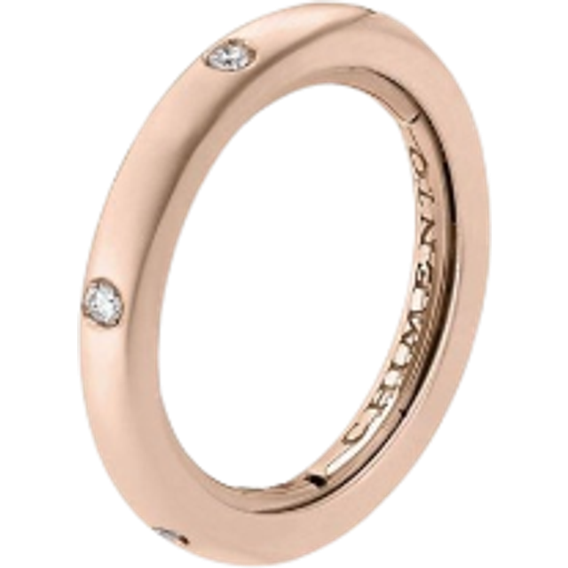 Chimento Forever Stack Me 18ct Rose Gold Diamond Adjustable Size-Fit Ring - 200