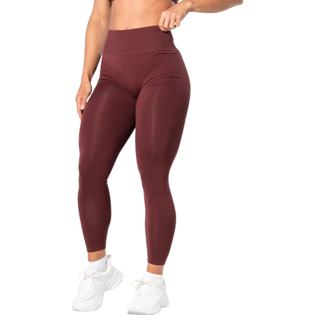 Relode Prime Scrunch Tights - Burgundy Träningskläder RÖD - XS
