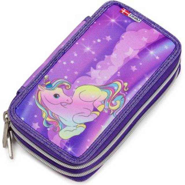 JEVA Unicorn Friends Twozip Penalhus med Enhjørning