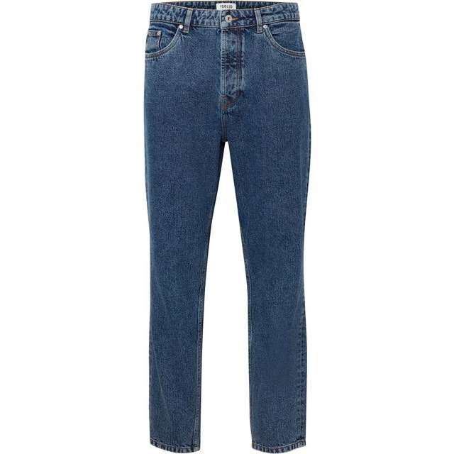 !Solid Sddylan, DAD FIT Herr Kortärmade Stl. 29/32 - Från Magasin - Dark Blue (29/32)