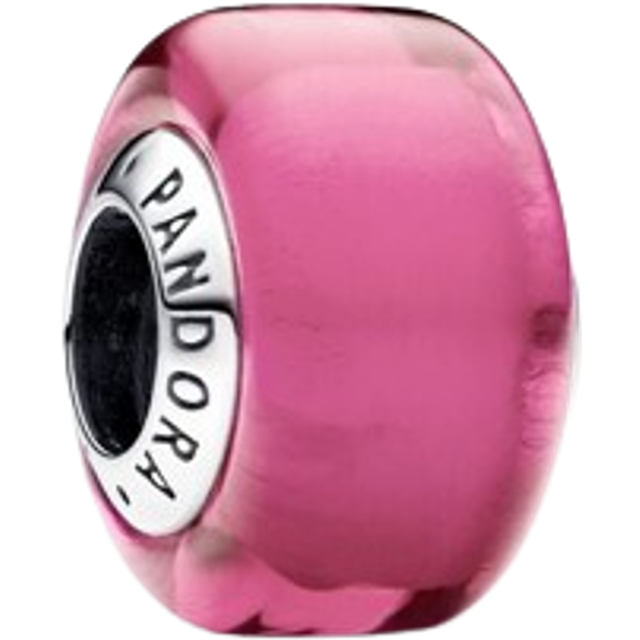 Pandora  Charms Pink Murano Glass Mini Charm 793107C00