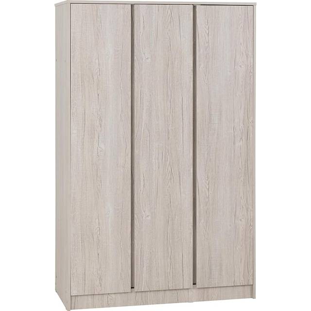 Malvern 3 Door Wardrobe in Beige Urban Snow Finish