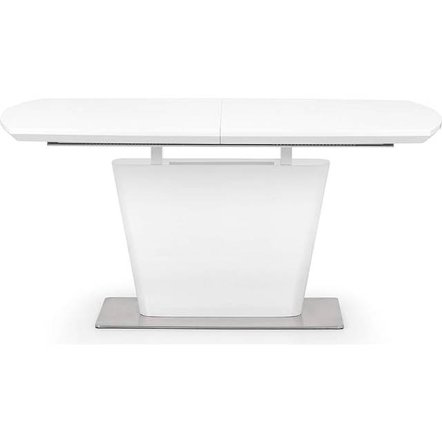 Julian Bowen Como 6 Seater High Gloss Extending Dining Table White