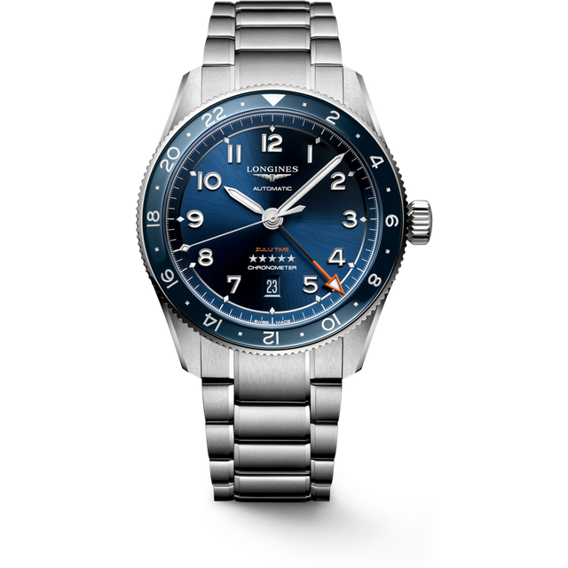 Longines Spirit Zulu Time 42mm Automatic Men's Watch