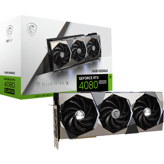 MSI GeForce RTX 4080 16GB SUPRIM X NVIDIA 16 Go GDDR6X