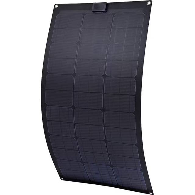 Flexibel solpanel 100W - CPC ytbeläggning -  Husbil - Husvagn - Båt