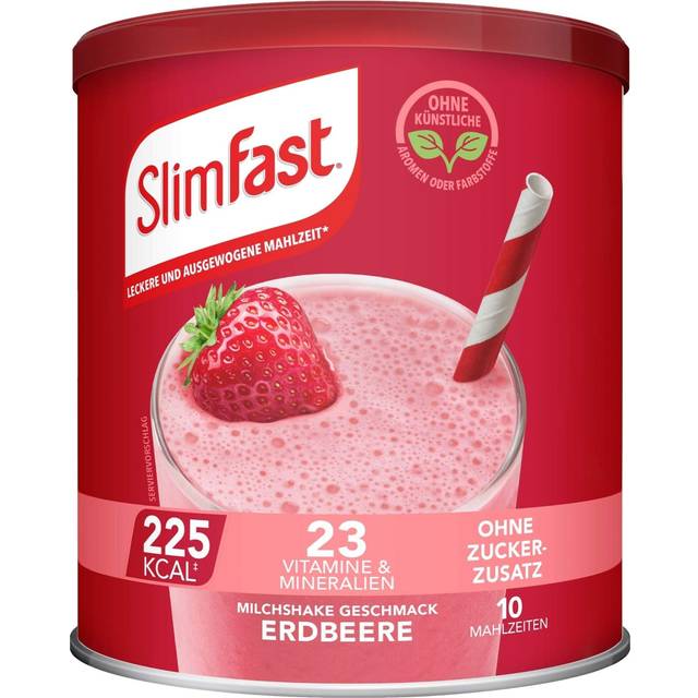 SlimFast Powder Tin Strawberry 365g