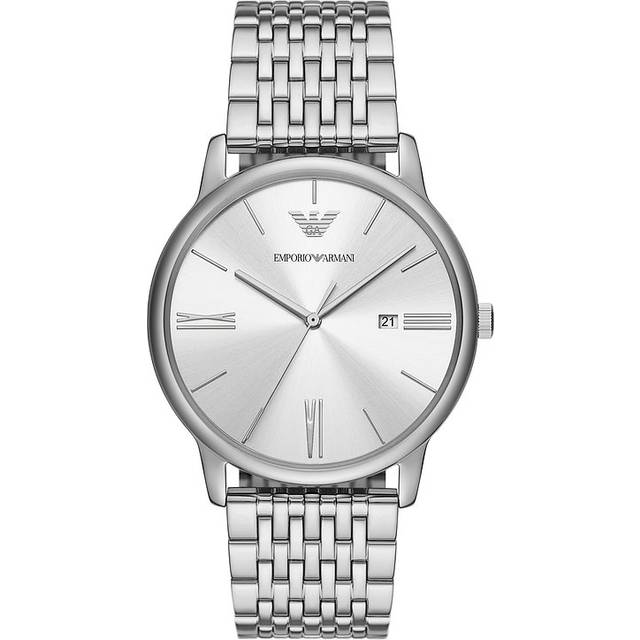 Emporio Armani AR11599 Minimalist Three-Hand Date Men's Watch