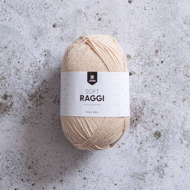 Soft Raggi Garn Akrylmix 100 g Järbo