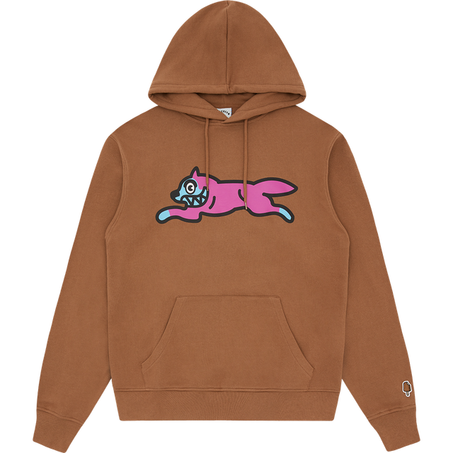RUNNING DOG HOOD - BROWN, S