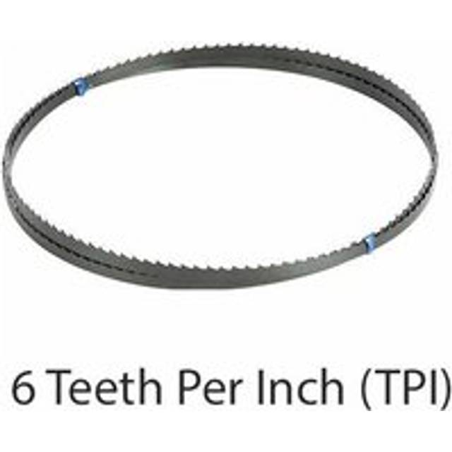 1425mm x 6.35mm x 0.35mm 6TPI Steel Bandsaw Blades Wood Metal Plastic Cutting
