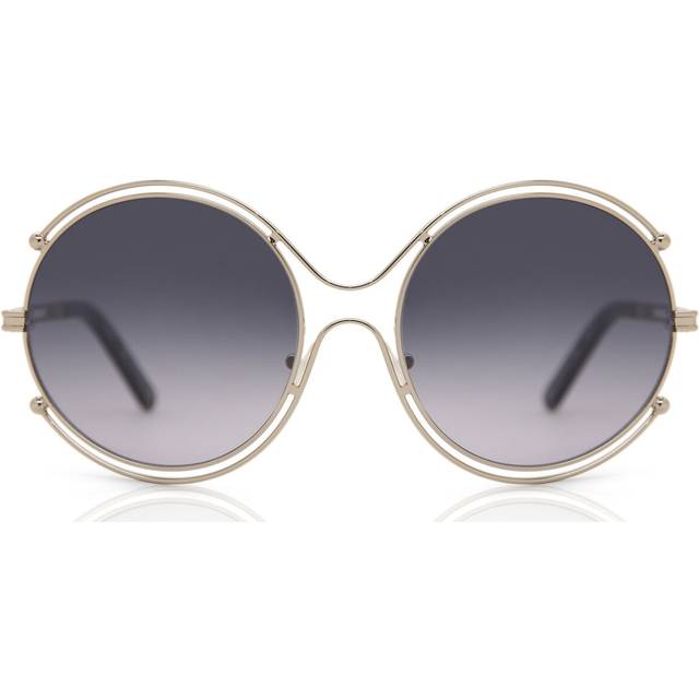 Chloé CE 122S Isidora 744 Women&#39;s Sunglasses Gold Size 59 (59)