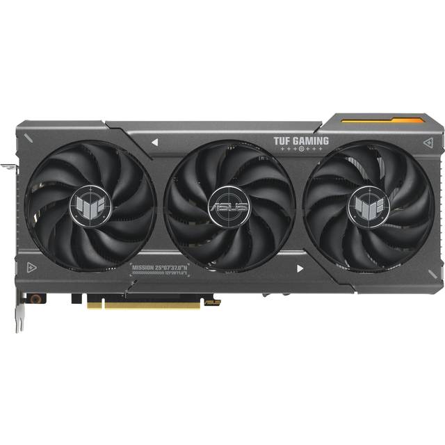 Asus Grafikkort AMD Radeon RX 7600 XT TUF Gaming OC Edition 16 GB GDDR6-RAM PCIe x16 HDMI, DisplayPort AMD FreeSync , Överklockad, Zero-Fan-läge , Vulkan