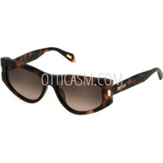SJC034-5509AJ Square/Rectangle Sunglasses - Brown - One Size