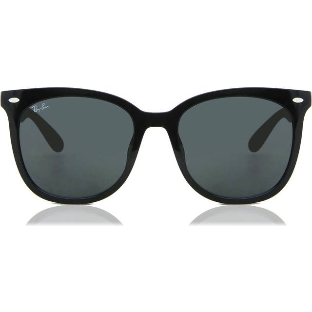 Ray - Ban Unisex RB4379D 601/87 Solglasögon Injicerad Svart Grå Fyrkantig Normal