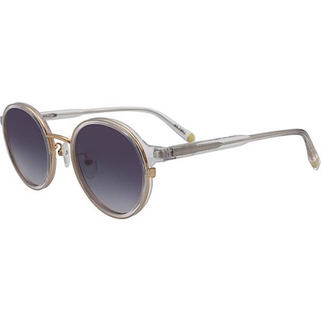 John Lennon JOS227 Ce-M Men&#39;s Sunglasses Grey Size 47 - Transparent Dark Grey (47)