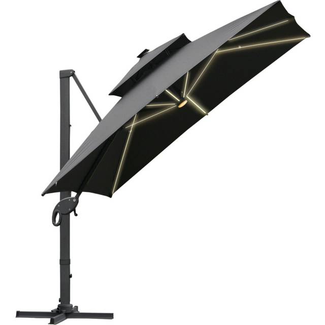 Patio Offset Umbrella - Outsunny | TJ Hughes