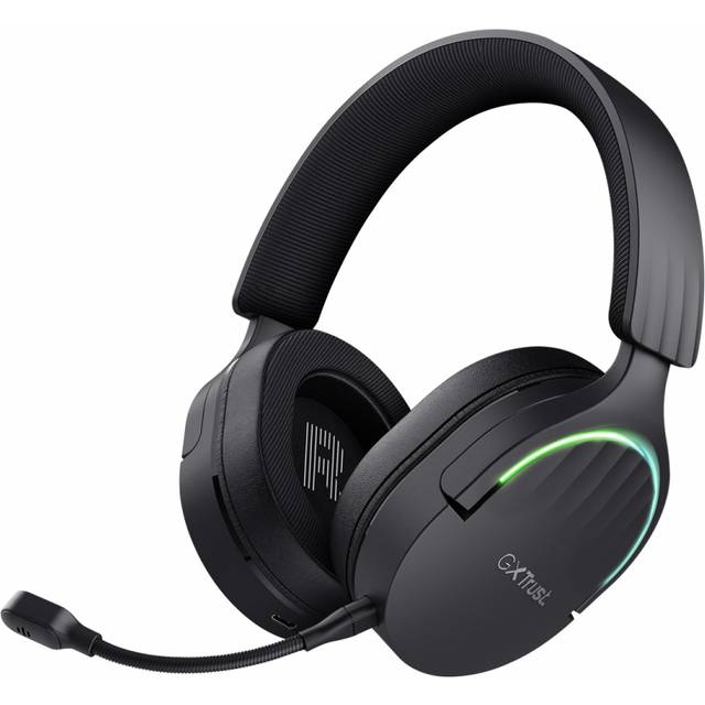 Trust GXT 491 Fayzo Wireless Gaming Headset For Nintendo Switch,PC,PlayStation 4,PlayStation 5,Playstation 3,Wii,Xbox 360,Xbox One,Xbox One S,Xbox S - Black