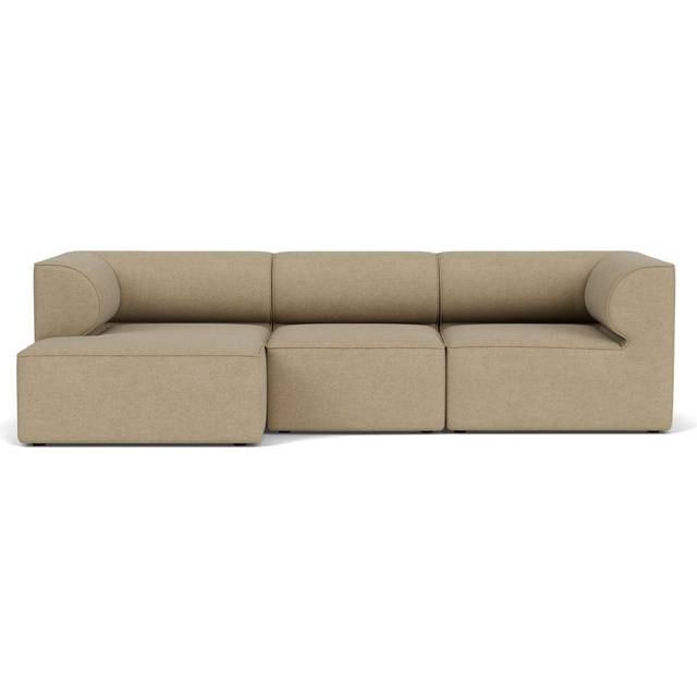 Audo Copenhagen - Eave Modular Sofa, 96, 3-seater, Configurations 11-12 - Modulär soffa - Audo Bouclé 02 - Beige - Configuration 12 - H71 x W267 x D96 x SH40,5 x SD66 cm
