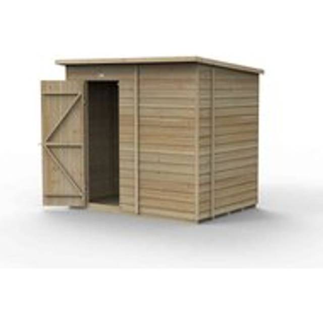 4LIFE Pent Shed 7x5 - Without Base / No Installation / 0 / 1