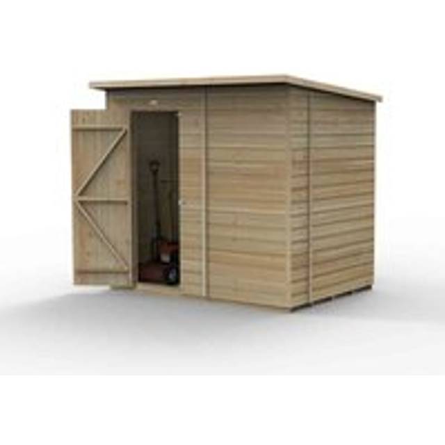 Beckwood Pent Shed 7x5 - Without Base / No Installation / 0 / 1
