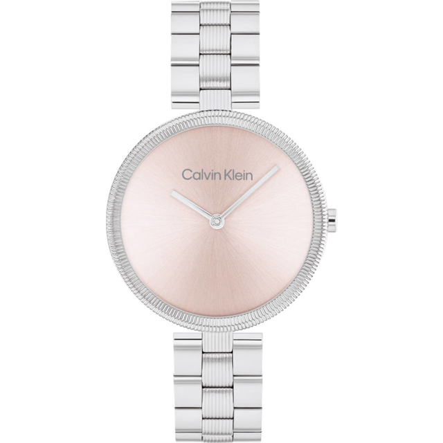 Calvin Klein Damenuhr Gleam 25100015 - silber
