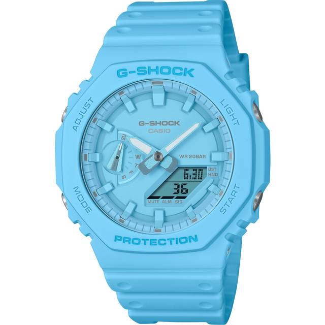 G-Shock GA-2100-2A2ER Blue Resin Strap Watch
