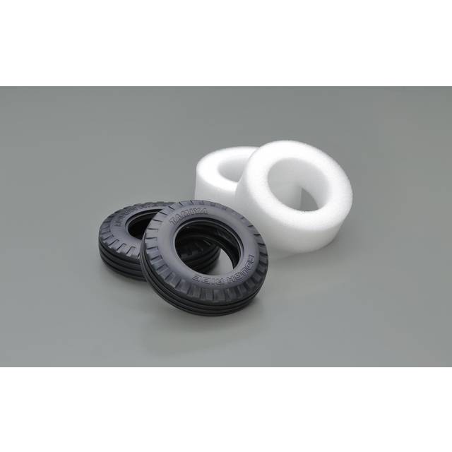 Tamiya Ribbed Rough Ride Tires 2pcs