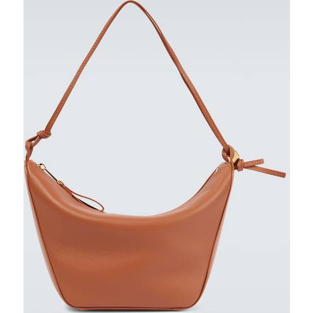Loewe Hammock Mini leather shoulder bag - brown (One Size)