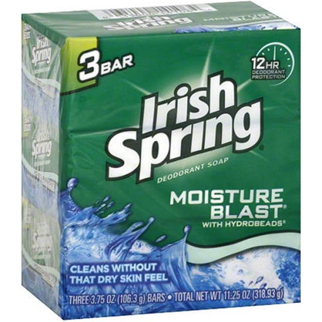 Palmolive Irish Spring Icy Moisture Blast Soap 104.8 g (3 Bar)