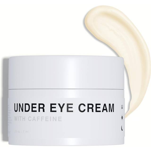 CRVFT Men's Under Eye Cream .25oz [AM/PM] | 30 Day Supply | Reduce the Appearance of Puffy Eyes + Lessen Dark Circles | Invigorated with Caffeine | Ma