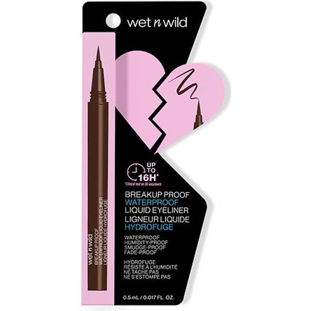 Mega Last Breakup Proof Liquid Eyeliner, Brown Eyeliner Pen, Waterproof, Quick Drying, Smudge-Resistant, 16-Hour Wear, Brown