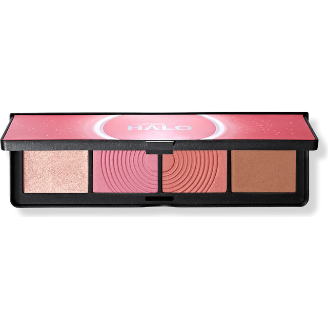 Halo Sculpt Plus Glow Face Palette - Pink Saturation by SmashBox for Women - 0.55 oz Makeup