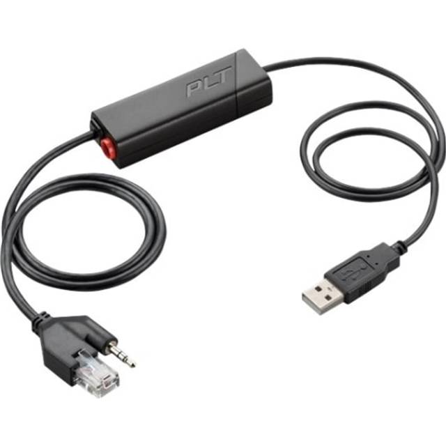 Poly APU-76 - electronic hook switch adapter for headset - TAA Compliant