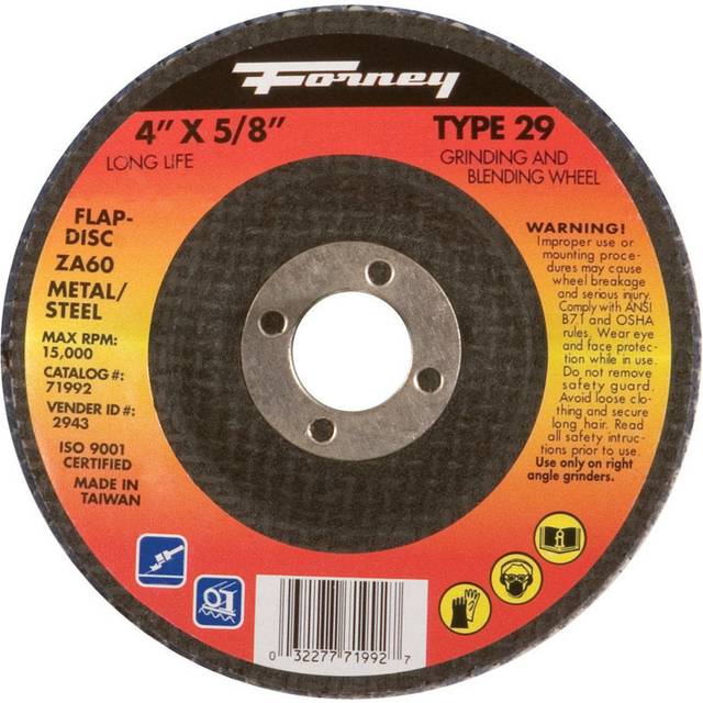 FLAP DISC 4X5/8 60 GRIT (Pack of 1)