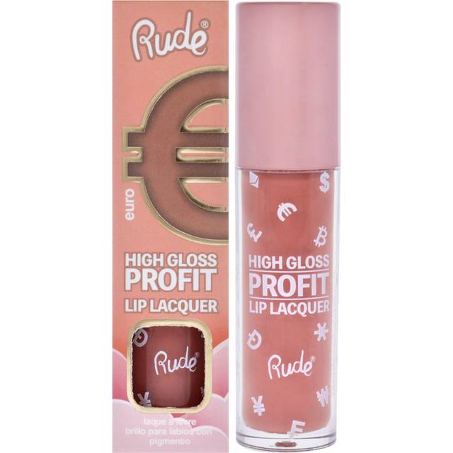 Rude Cosmetics High Gloss Profit Lip Lacquer - Euro