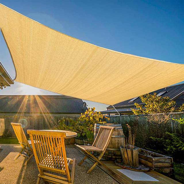 Artpuch 12'x16' Sun Shade Sail Curved Commercial Outdoor Shade Cover S