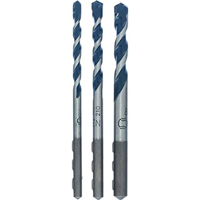 Bosch Professional 3 pcs. CYL-5 Concrete Drill Bit Set (for Concrete, ? 5-8 mm Robust Line, Accessories for Impact Drills)