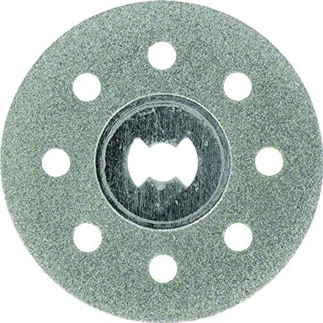 2615S545JB EZ SpeedClic Diamond Cutting Wheel, Rotary Tool Accessory with 38 mm Cutting Diameter for Cutting Hard Materials, Green, 38 mm