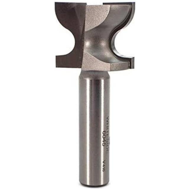 Whiteside Router Bits 6045 Window Sill Edge Bit with 7/32-Inch Radius  1-1/4-Inch Large Diameter and 13/16-Inch Cutting Length