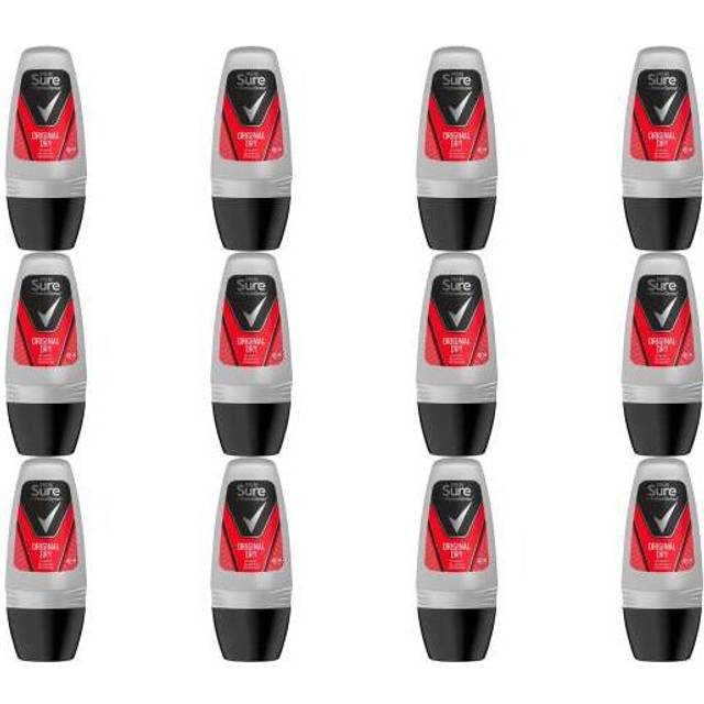 Sure Men Original Roll-On Anti-Perspirant Deodorant 50ml (Pack of 12)